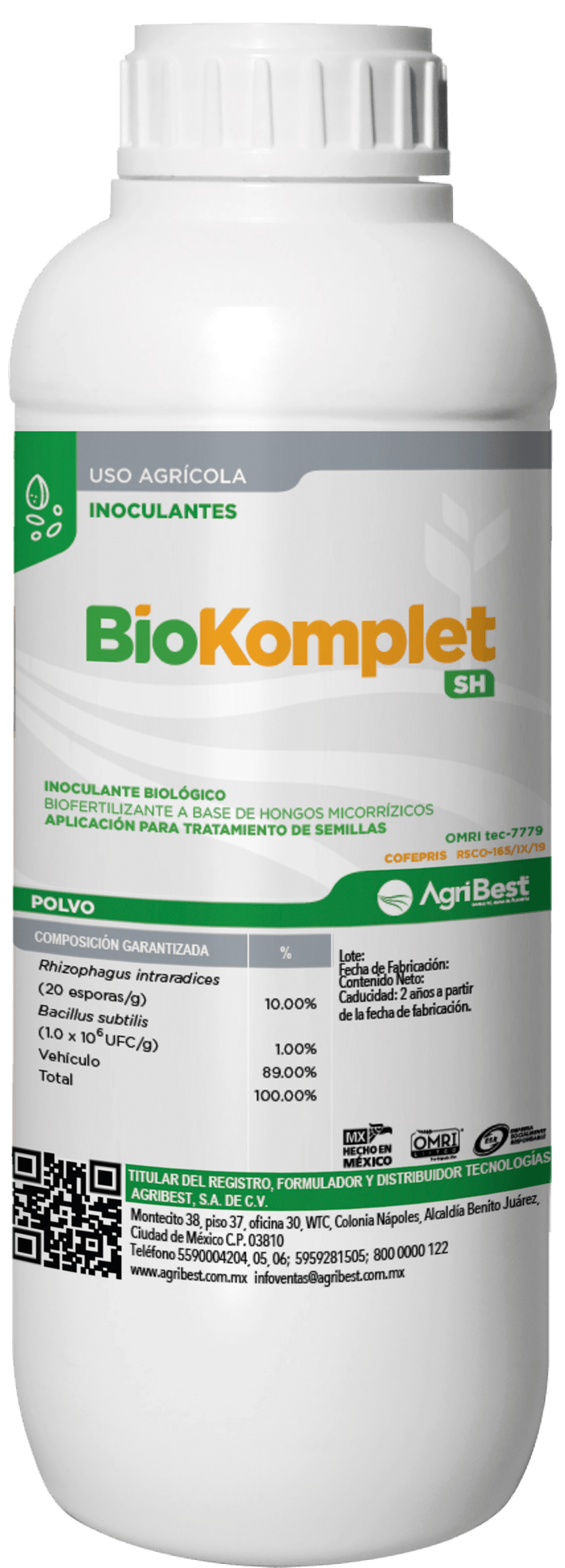 Mejorador de suelos organico | BioKomplet