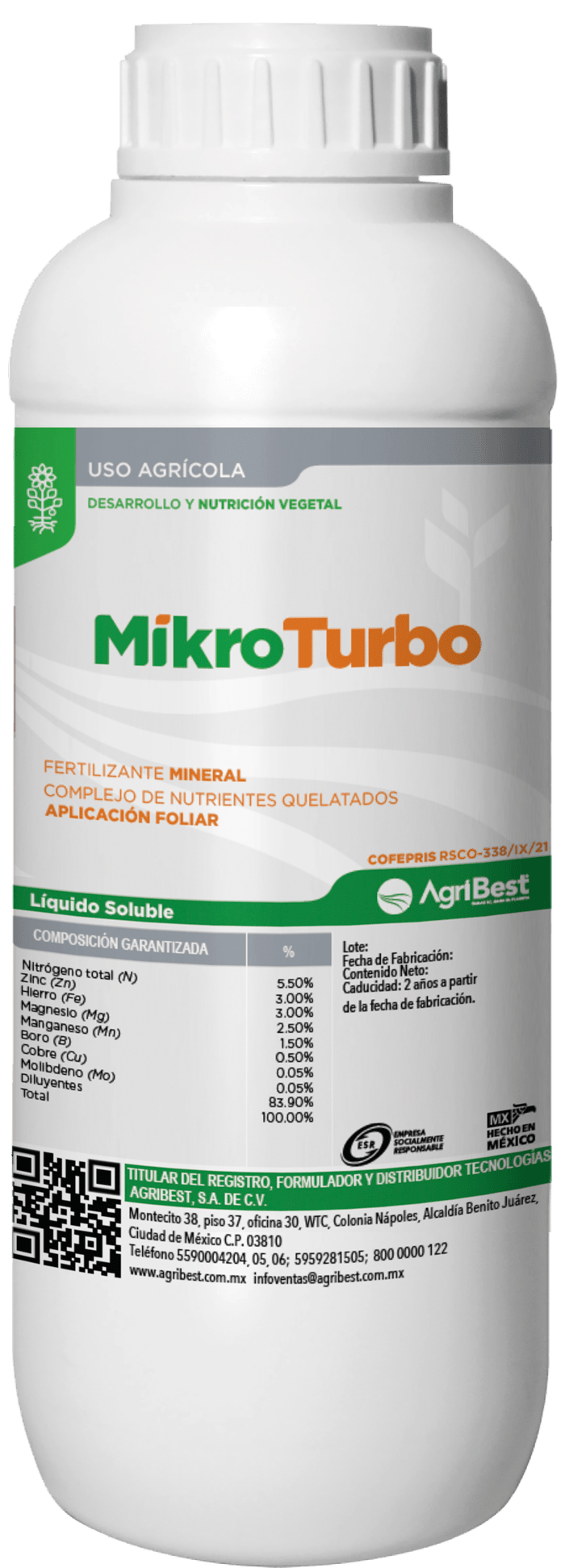 Micronutrientes en plantas | Mikroturbo